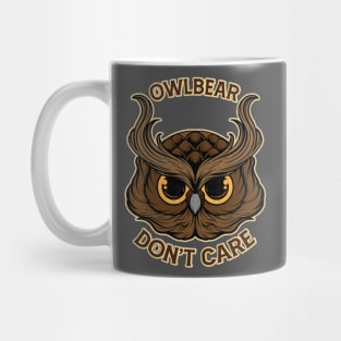 Owlbear don't care Mug